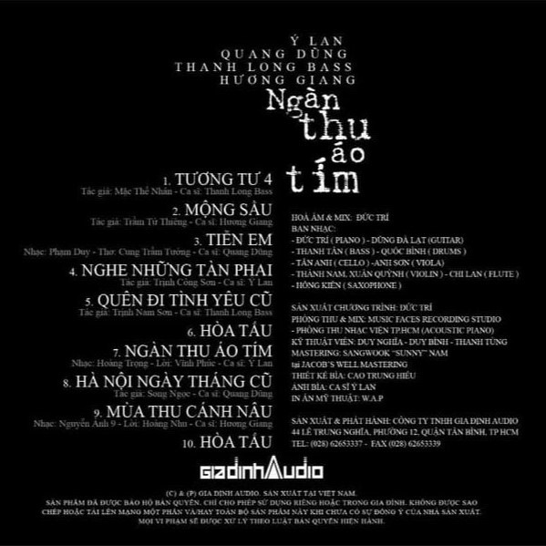 ĐĨA CD NGÀN THU ÁO TÍM