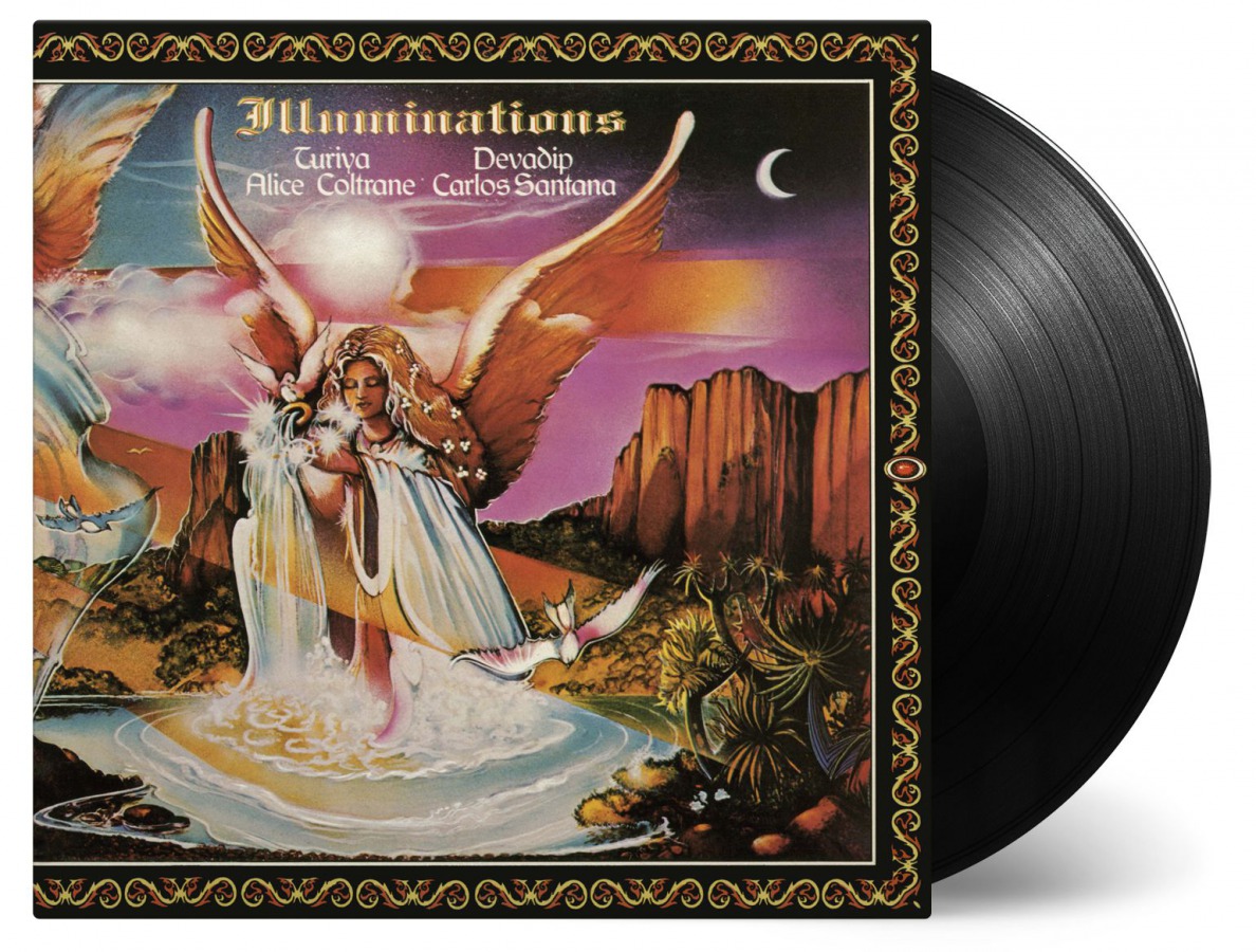 vinyl Carlos Santana and Alice Coltrane - Illumanations