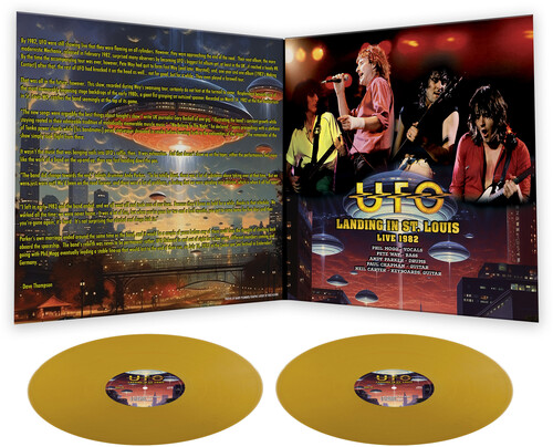 UFO - Landing In St. Louis - Live 1982 - Gold (Colored Vinyl, Gold)