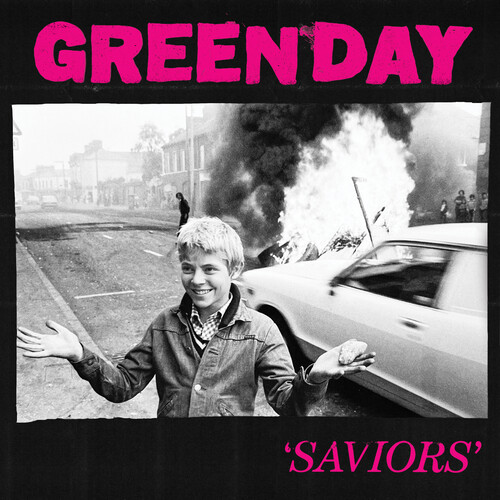 Green Day - Saviors (Indie Exclusive, Colored Vinyl, Pink, Black)