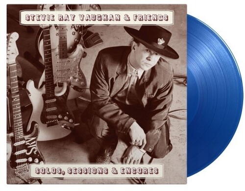 STEVIE RAY VAUGHAN & FRIENDS - Solos Sessions & Encores - Limited 180-Gram Translucent Blue Colored Vinyl [Import] (Limited Edition, 180 Gram Vinyl, Colored Vinyl, Blue, Holland - Import)