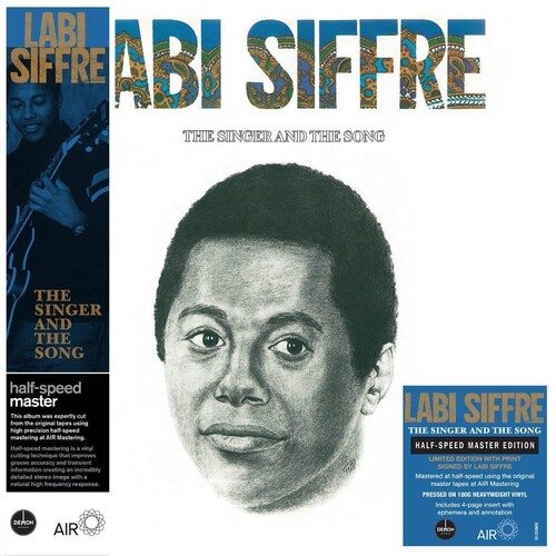 Labi Siffre - Singer & The Song - Half-Speed Master 180-Gram Black Vinyl with Autographed Print [Import] (180 Gram Vinyl, Black, Half-Speed Mastering, Autographed / Star Signed, United Kingdom - Import)