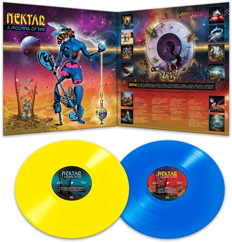 Nektar - Spoonful Of Time - Blue/ yellow (Colored Vinyl, Blue, Yellow, Gatefold LP Jacket, Remixed)