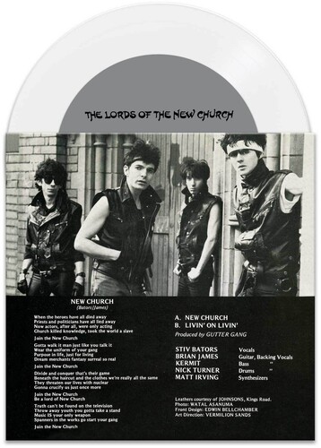 The Lords of the New Church - Open Your Eyes - Purple / White (Colored Vinyl, Purple, White, Bonus Vinyl)