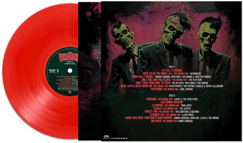The Brains - Friends & Zombified Antics - Red (Colored Vinyl, Red)