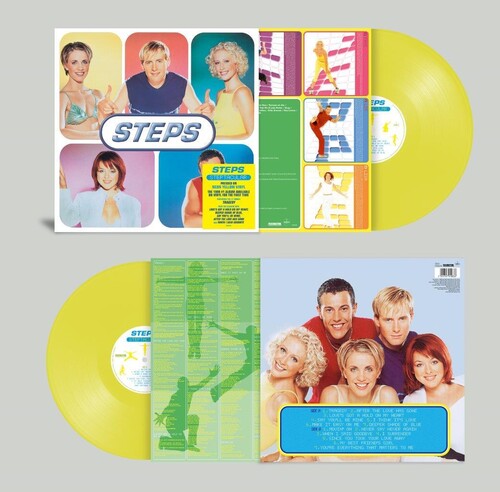 The Steps - Steptacular - 140-Gram Neon Yellow Colored Vinyl [Import] (140 Gram Vinyl, Colored Vinyl, Yellow, United Kingdom - Import)