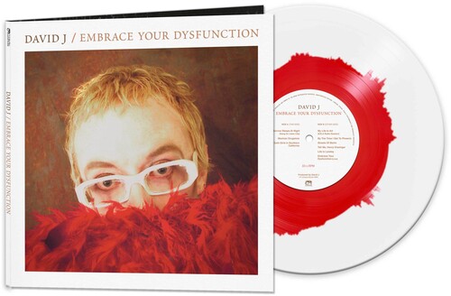 David J - Embrace Your Dysfunction - RED/ WHITE HAZE (Colored Vinyl, Red, White, Reissue)