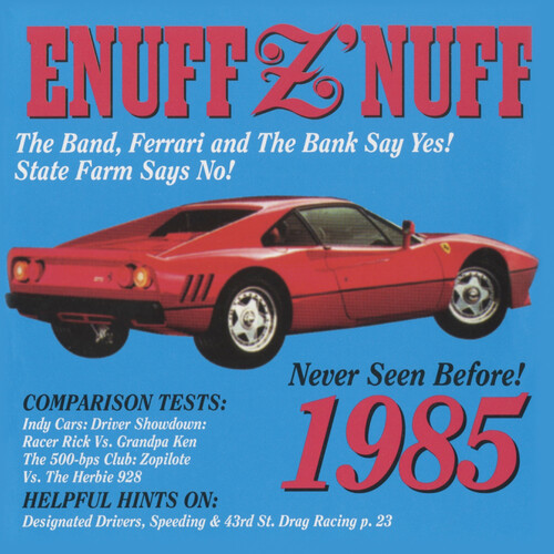 Enuff Z'nuff - 1985 (Colored Vinyl, Blue, Red, Reissue)