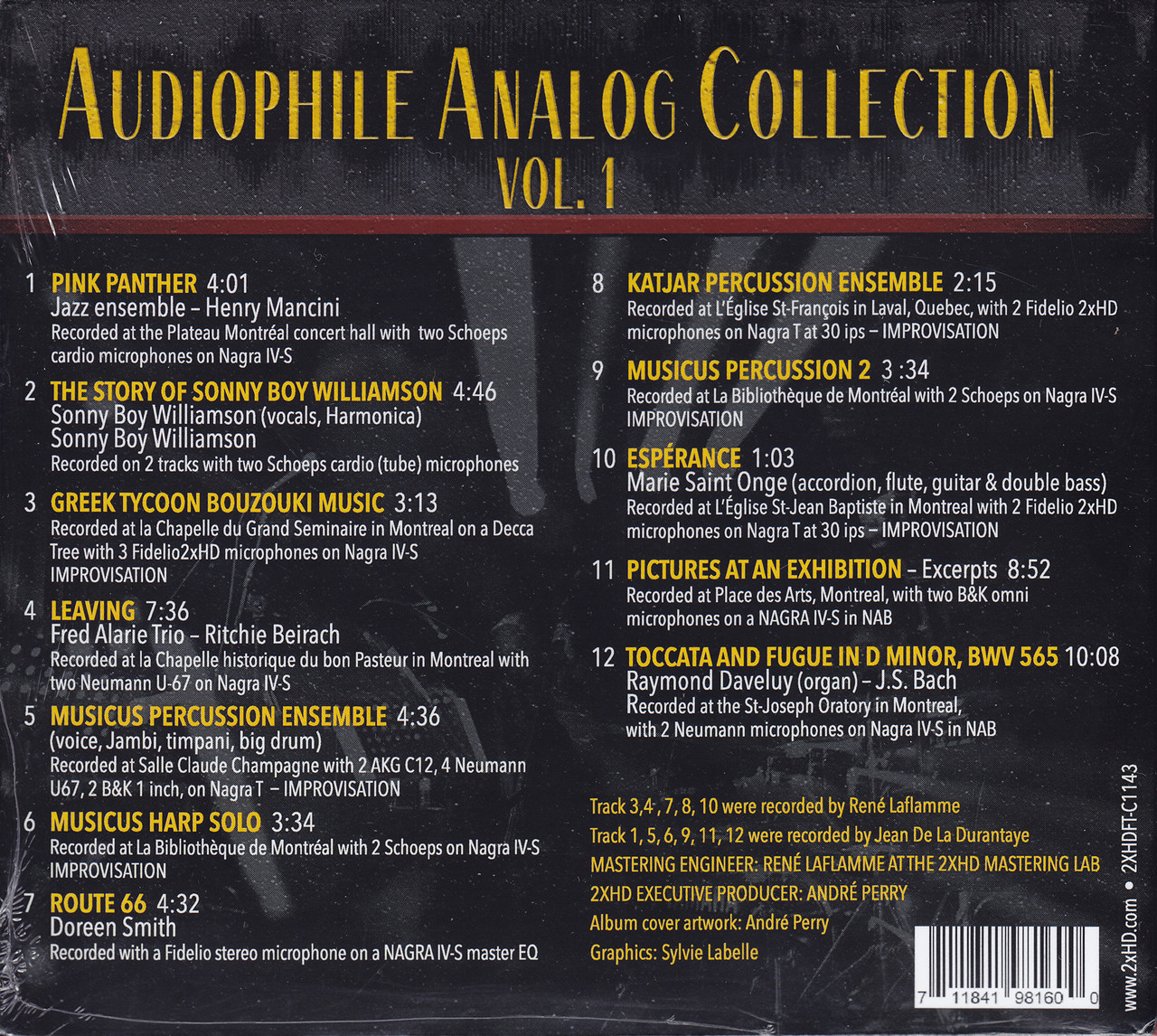 CD Audiophile Analog Collection Vol. 1