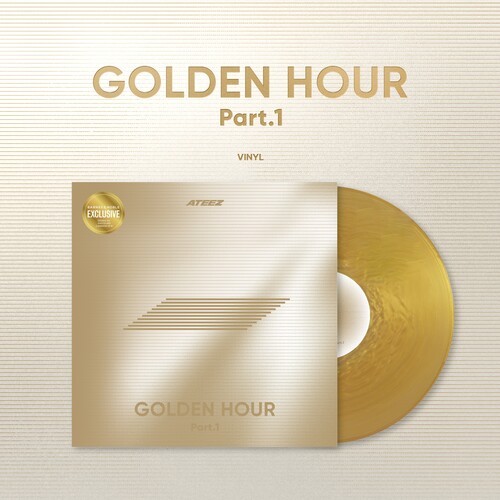 ATEEZ - GOLDEN HOUR : Part.1 - Barnes & Noble Exclusive (Colored Vinyl, Poster, Photos / Photo Cards)