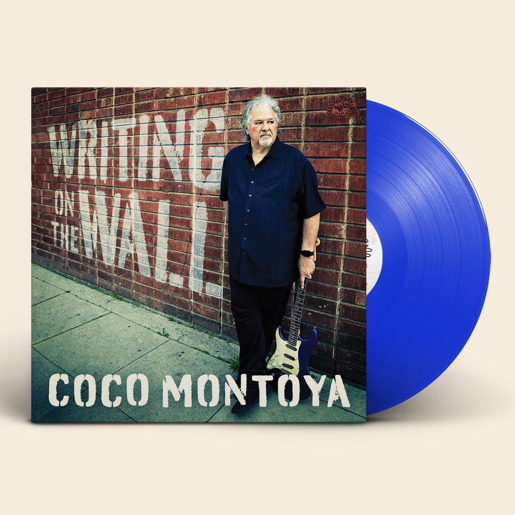 Coco Montoya - Writing On The Wall  (Limited Edition Translucent Blue Vinyl)