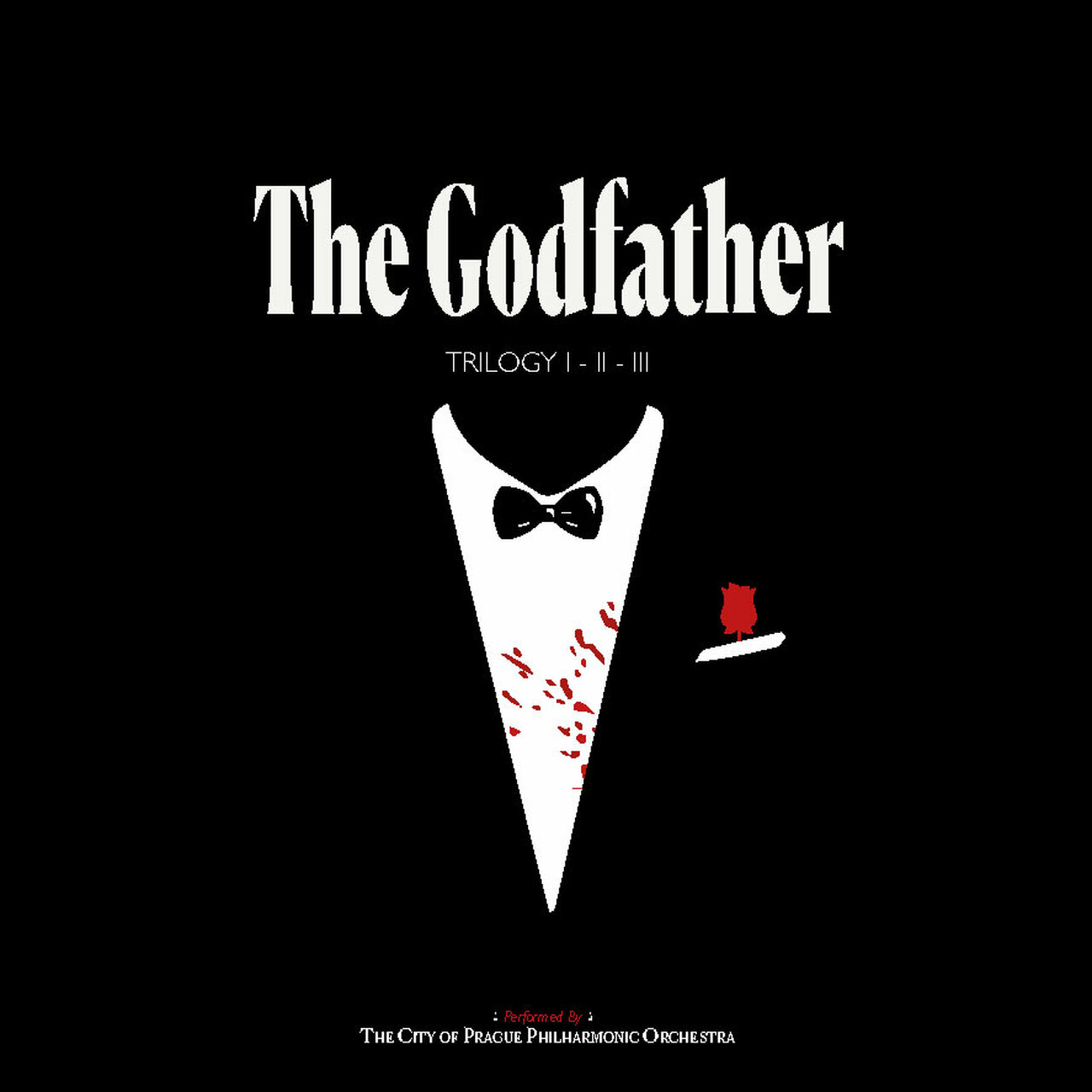 The City Of Prague Philharmonic - The Godfather Trilogy I - II - III (Gray & Red Splatter Vinyl)