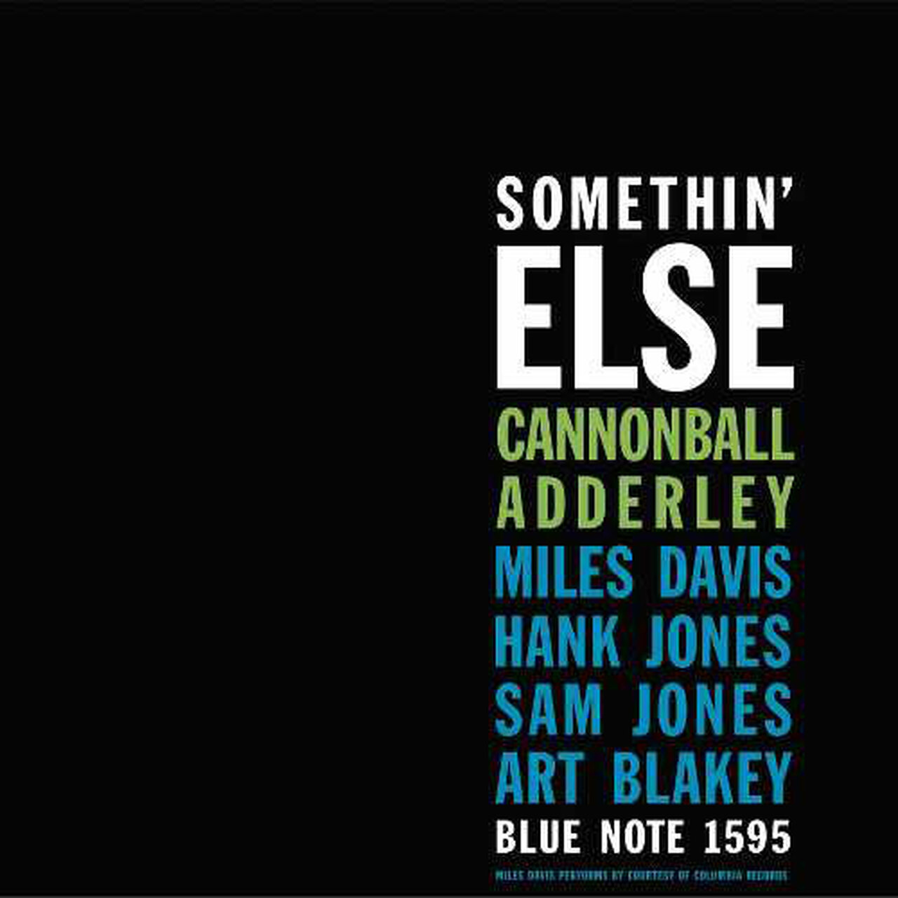 vinyl CANNONBALL ADDERLEY - SOMETHIN' ELSE (BLUE NOTE CLASSIC VINYL EDITION)