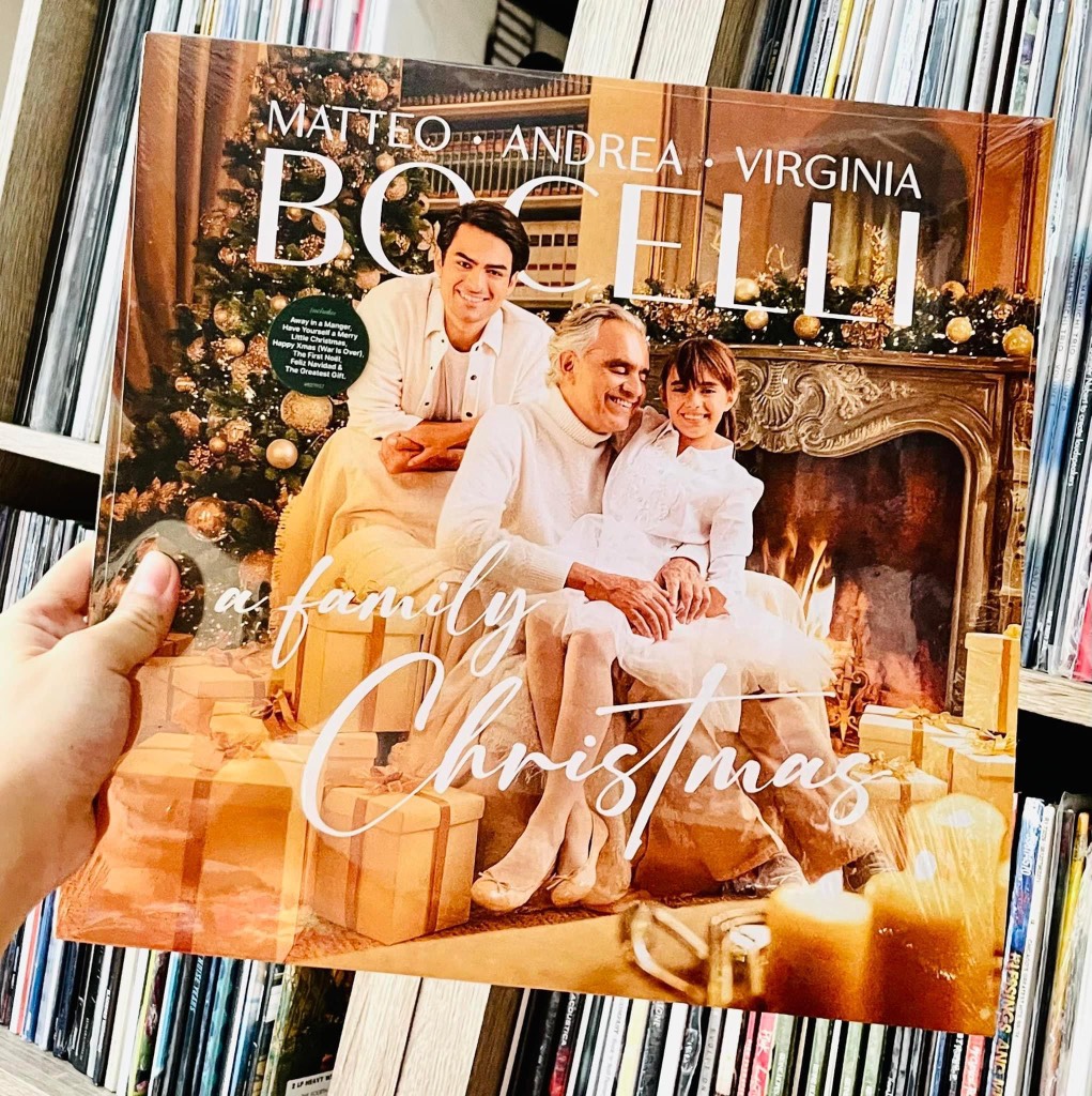 vinyl VIRGINA BOCELLI ,MATTEO BOCELLI,ANDREA BOCELLI -  FAMILY CHRISTMAS