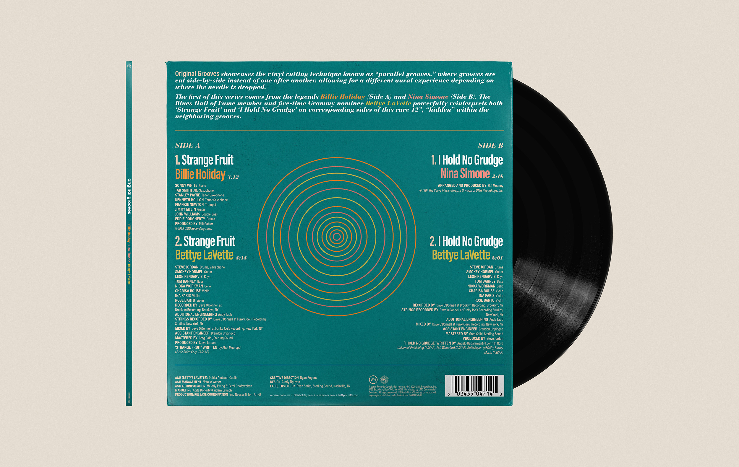 Original Grooves: Billie Holiday - Nina Simone - Bettye LaVette