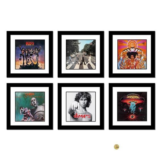Khung Đĩa than - Display Frame Vinyl Record 12 Inch  - Vinyl Styl®  - Wall Hanging (Black)