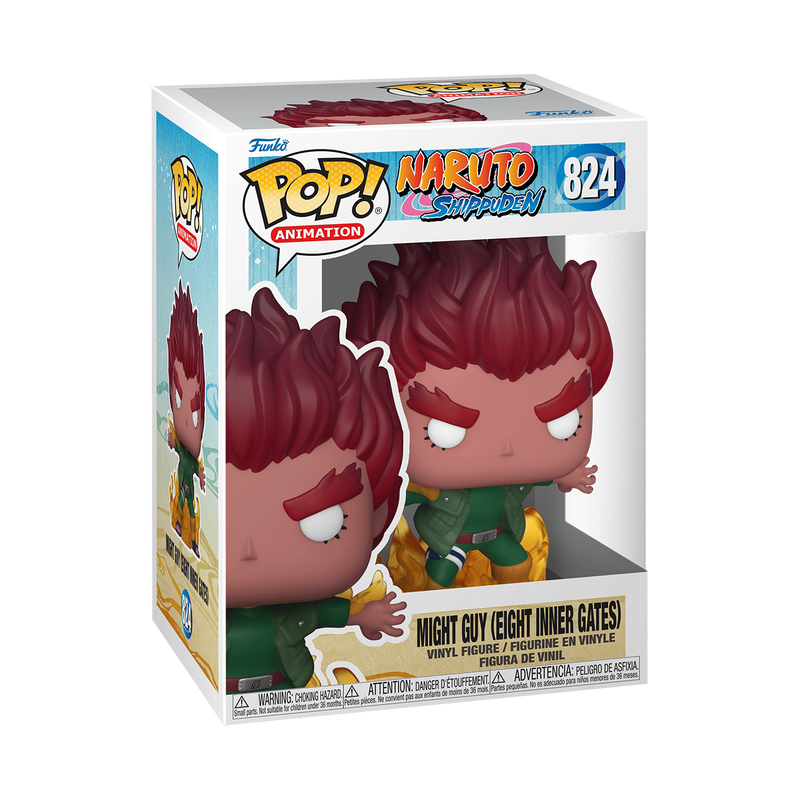 FUNKO POP! ANIMATION: Naruto - Might Guy (Eight Inner Gates) (Vinyl Figure)