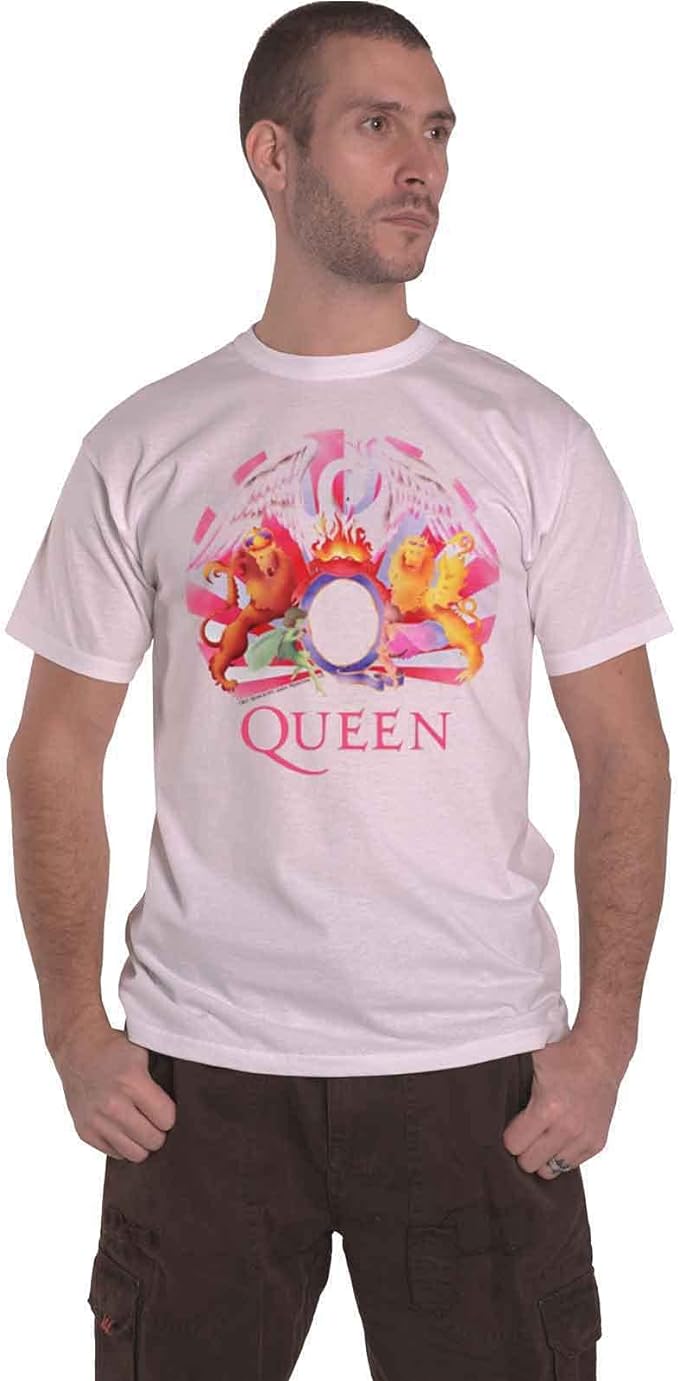 QUEEN - NIGHT AT THE OPERA CREST AMPLIFIED VINTAGE WHITE X LARGE