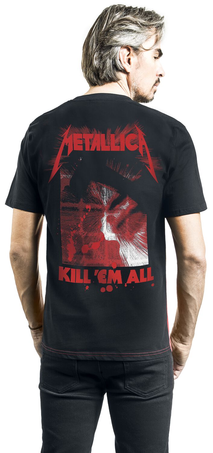 METALLICA - KILL THEM ALL AMPLIFIED VINTAGE BLACK XX LARGE T-SHIR