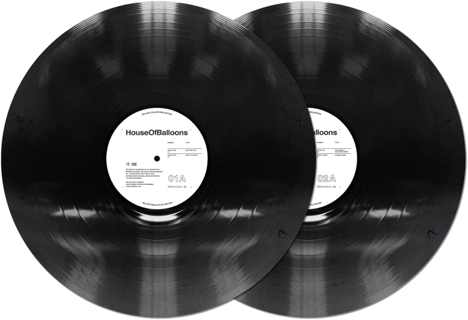 WEEKND - HOUSE OF BALLOONS (10TH ANNIVERSARY) (2LP)