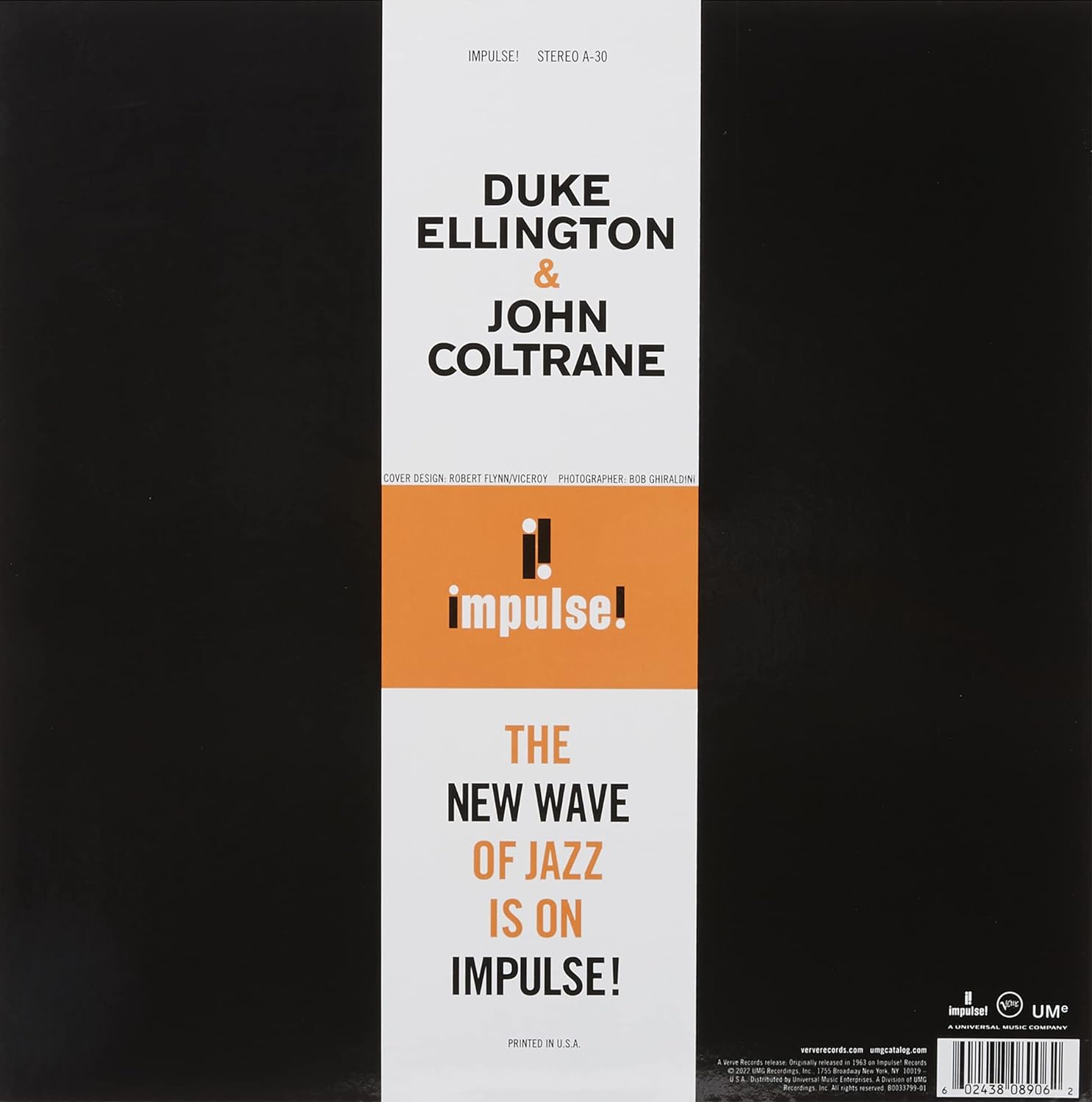 DUKE ELLINGTON, JOHN COLTRANE - DUKE ELLINGTON & JOHN COLTRANE (VERVE ACOUSTIC SOUNDS SERIES)