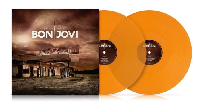 vinyl BON JOVI - MANY FACES OF BON JOVI (2LP / ORANGE TRANSPARENT VINYL)