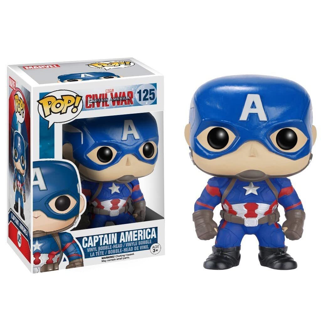 FUNKO POP! MARVEL: Captain America 3 - Captain America (Vinyl Figure)