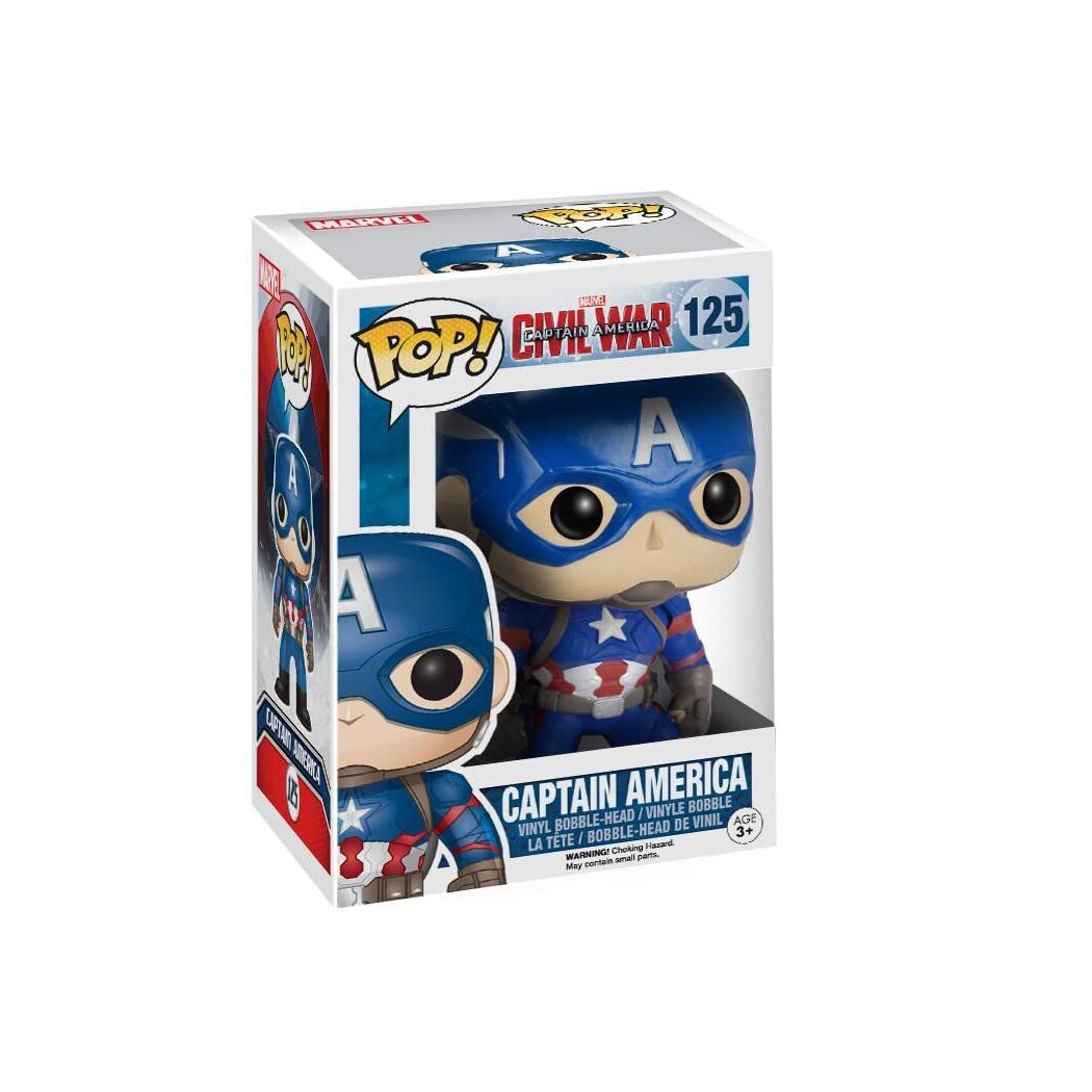 FUNKO POP! MARVEL: Captain America 3 - Captain America (Vinyl Figure)