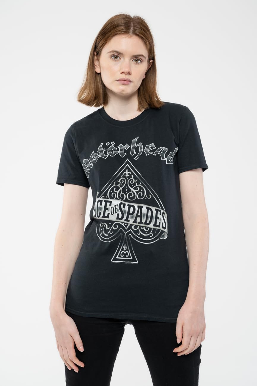 MOTORHEAD ACE OF SPADES AMPLIFIED X LARGE VINTAGE CHARCOAL T SHIR