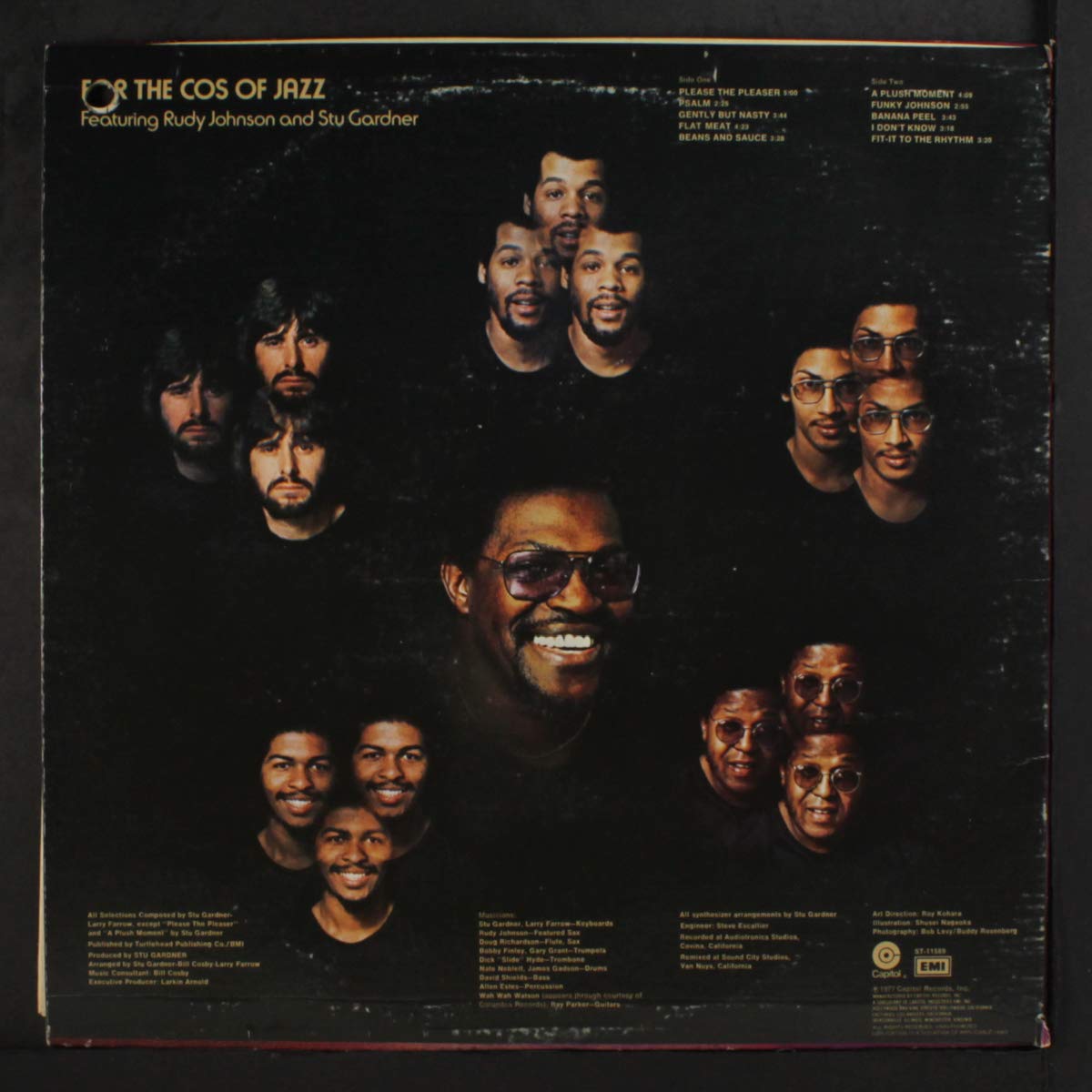 First Cosins Jazz Ensemble ‎– For The Cos Of Jazz LP, Album