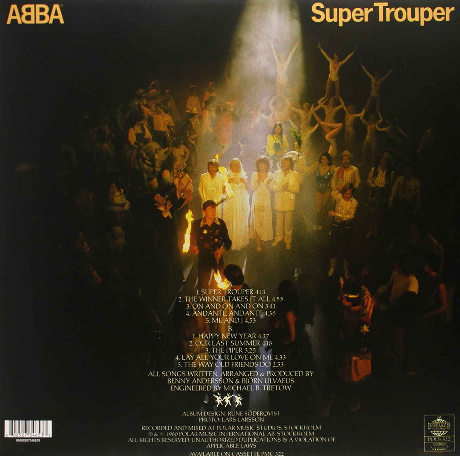 Đĩa LP ABBA - Super Trouper