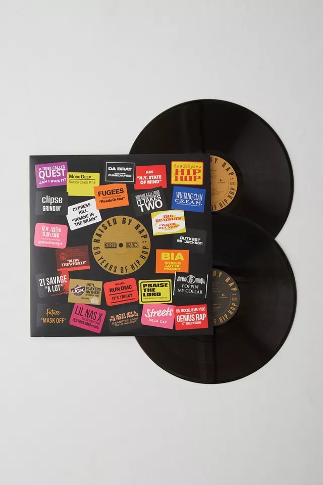 vinyl VARIOUS ARTISTS - RAISED BY RAP: 50 YEARS OF HIP HOP (X) (2LP)