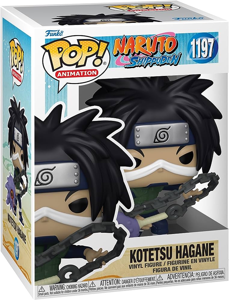 FUNKO POP! ANIMATION: Naruto- Kotetsu Hagane w/Weapon (Vinyl Figure)