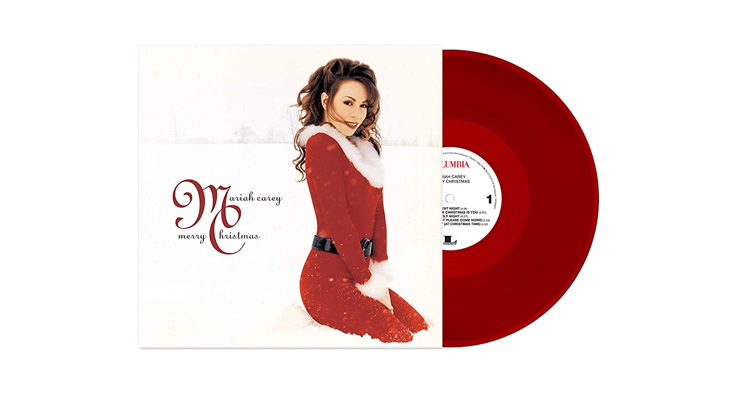 Mariah Carey - Merry Christmas ( Deluxe Anniversary . 180g ,Red Vinyl)