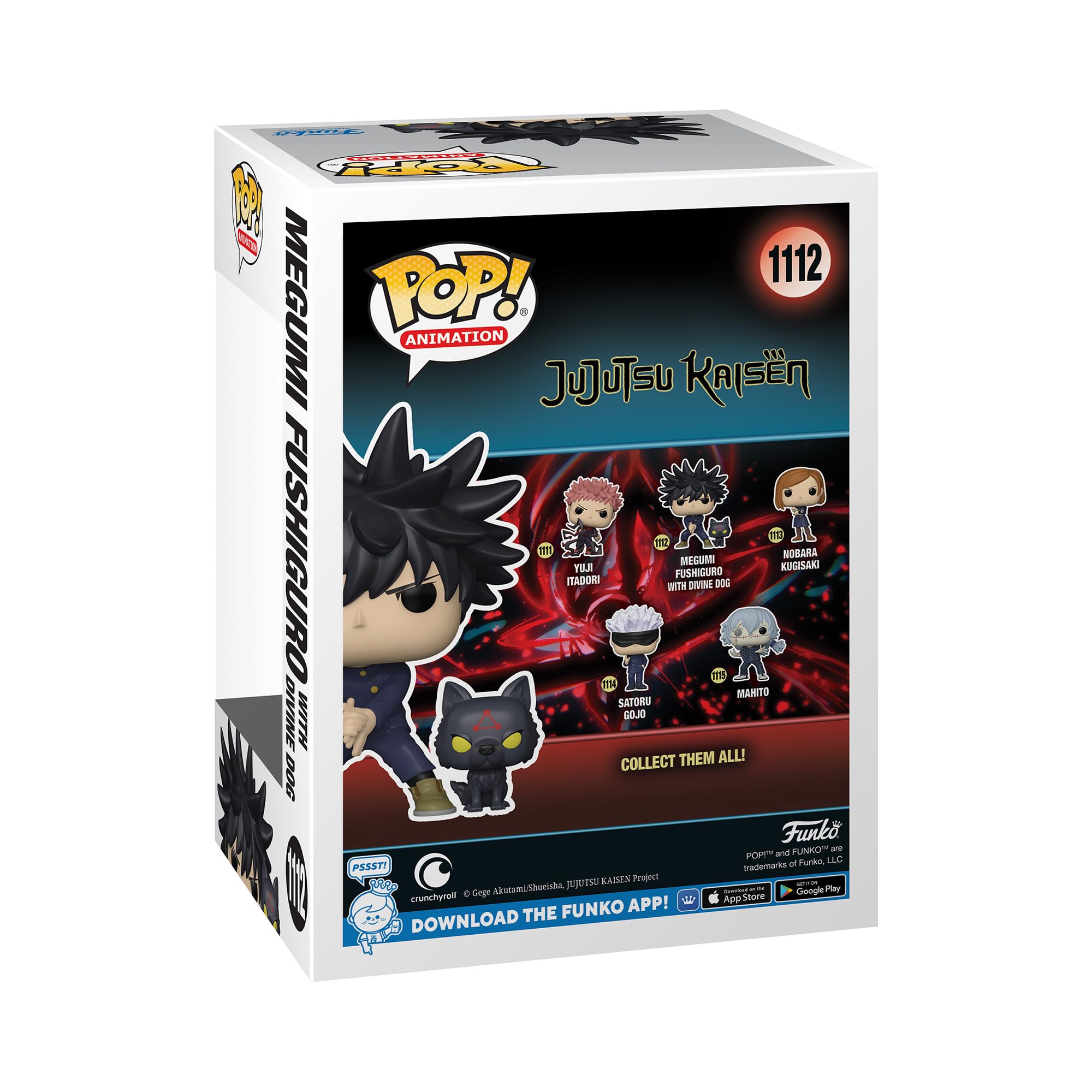 FUNKO POP! ANIMATION: Jujutsu Kaisen - Megumi w/Dogs (Vinyl Figure)