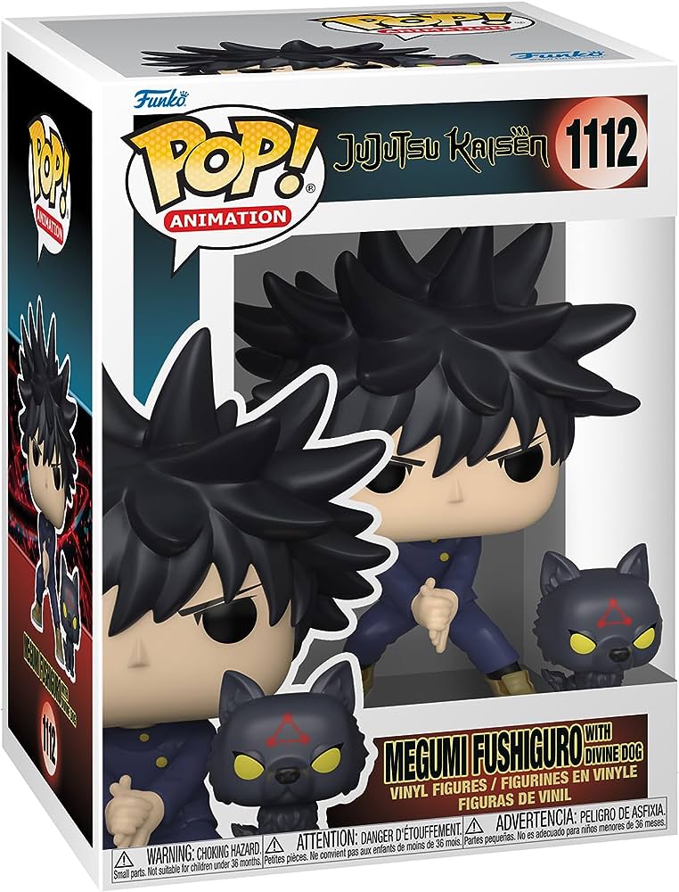 FUNKO POP! ANIMATION: Jujutsu Kaisen - Megumi w/Dogs (Vinyl Figure)