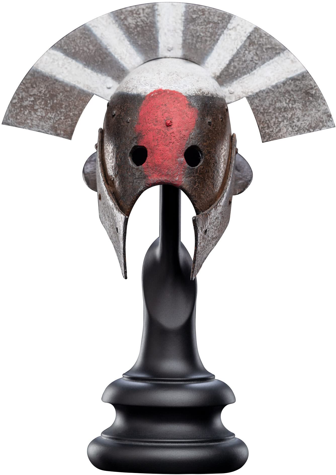 WETA Workshop Mini Prop Replica - The Lord of the Rings Trilogy Uruk-Hai Captain Helm 1:4 Scale