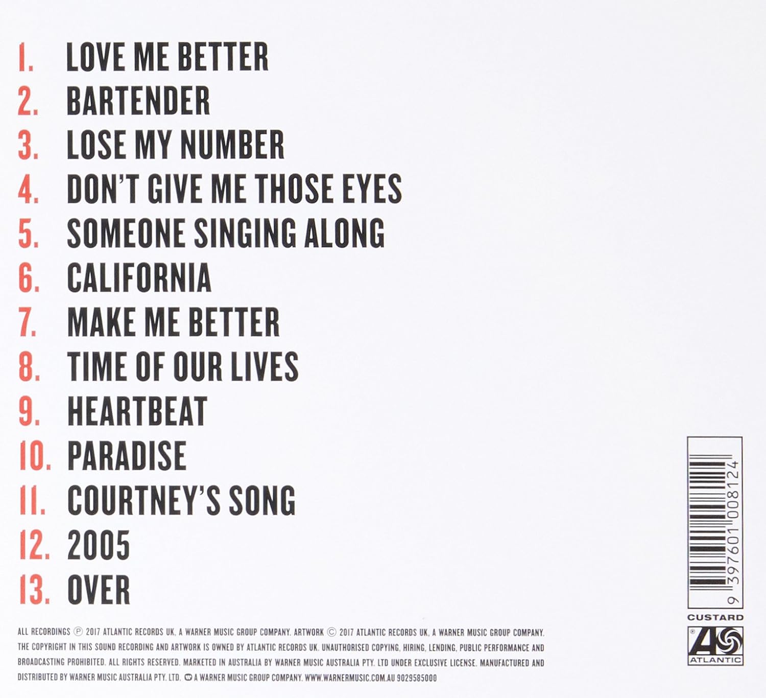James Blunt - Afterlove (United Kingdom - Import)