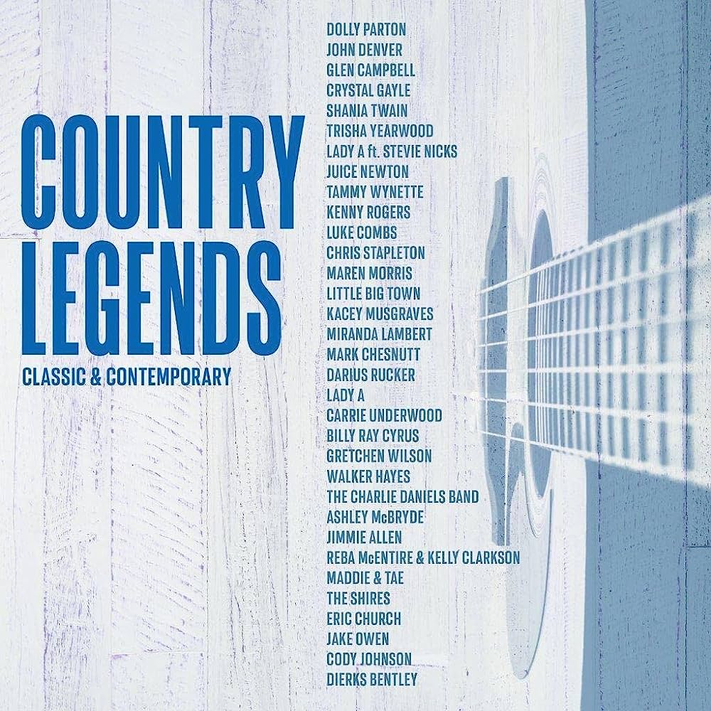 vinyl VARIOUS ARTISTS - COUNTRY LEGENDS: CLASSIC AND CONTEMPORARY (2LP)