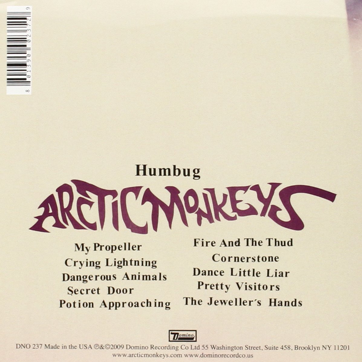 vinyl Arctic Monkeys - Humbug (DL card )