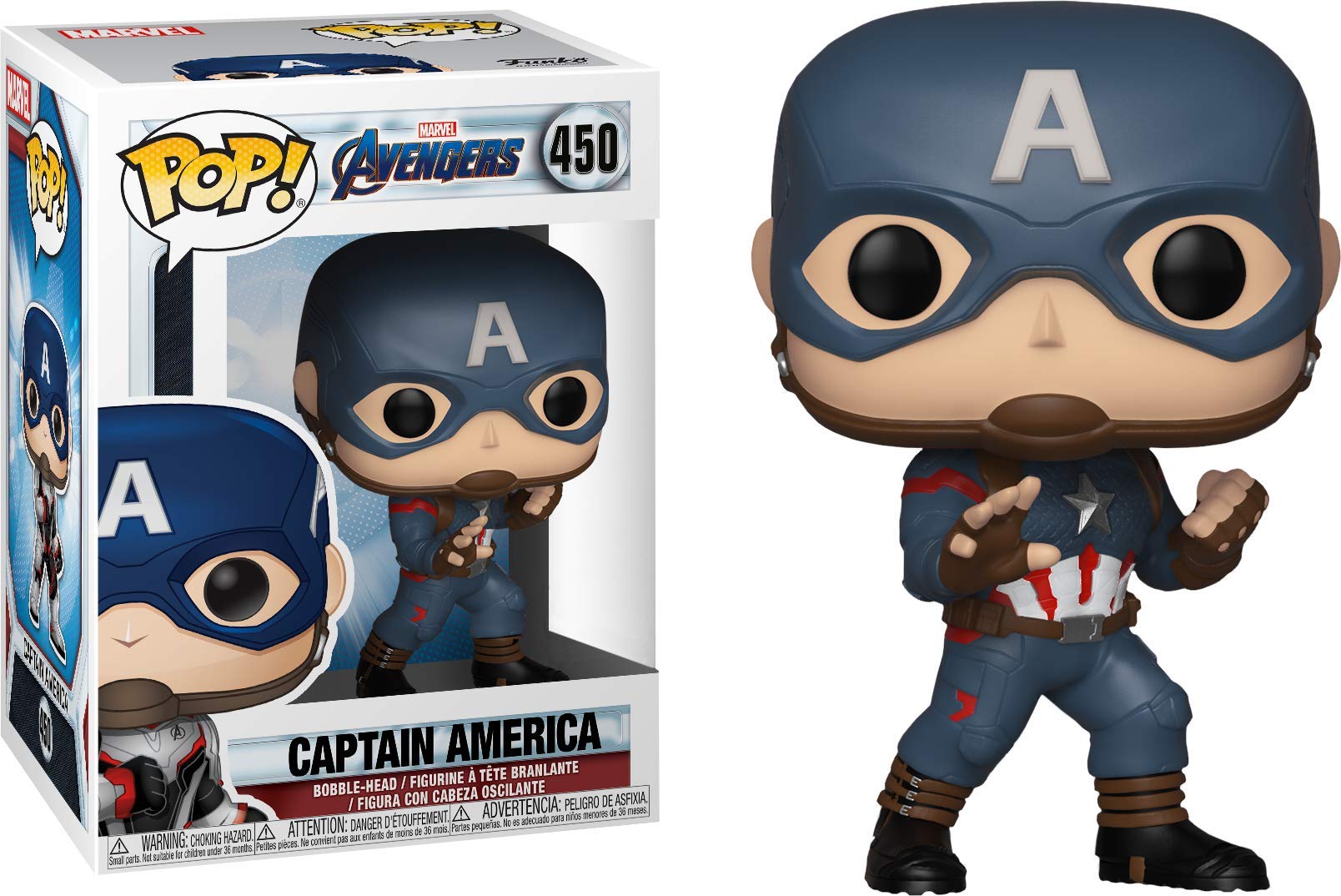FUNKO POP! MARVEL: Avengers Endgame - Captain America (Vinyl Figure)