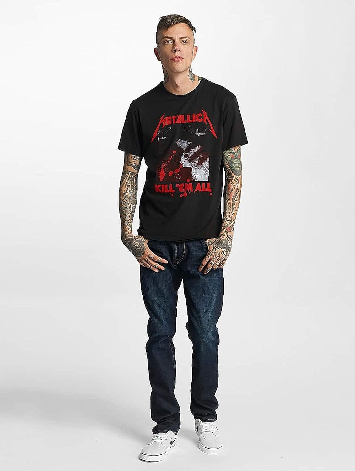 METALLICA - KILL THEM ALL AMPLIFIED VINTAGE BLACK XX LARGE T-SHIR