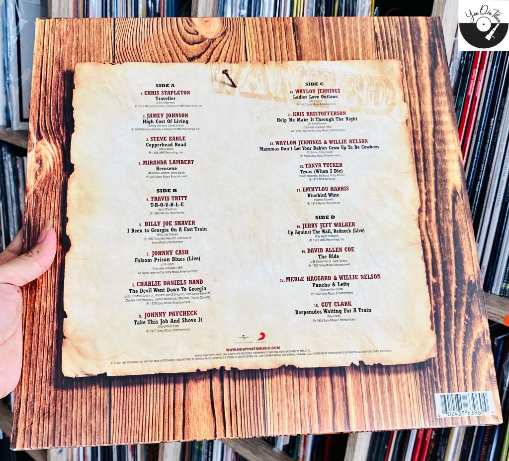 vinyl VARIOUS ARTISTS - NOW OUTLAW COUNTRY (MAROON VINYL/2LP)