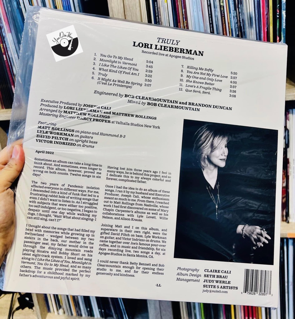 vinyl Lori Lieberman - Truly (180 Gram Vinyl, Gatefold LP Jacket)