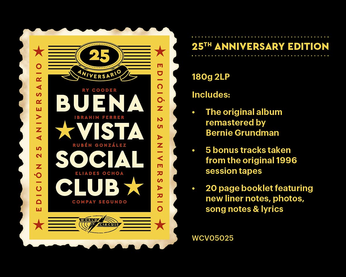 Đĩa LP Buena Vista Social Club - Buena Vista Social Club 25th Anniversary Edition