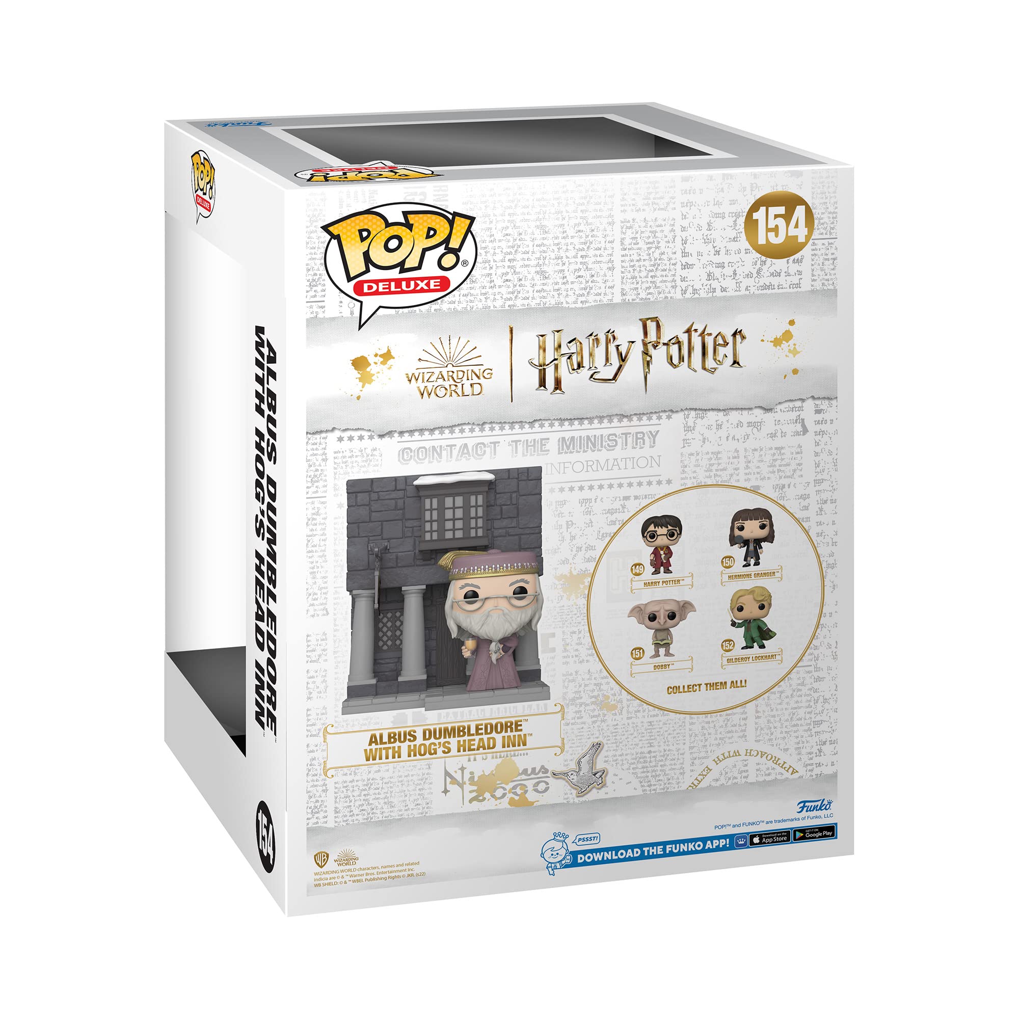 FUNKO POP! DELUXE: Harry Potter Hogsmeade- Hog's Head w/Dumbledore