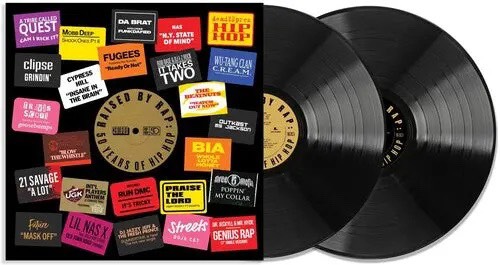 vinyl VARIOUS ARTISTS - RAISED BY RAP: 50 YEARS OF HIP HOP (X) (2LP)