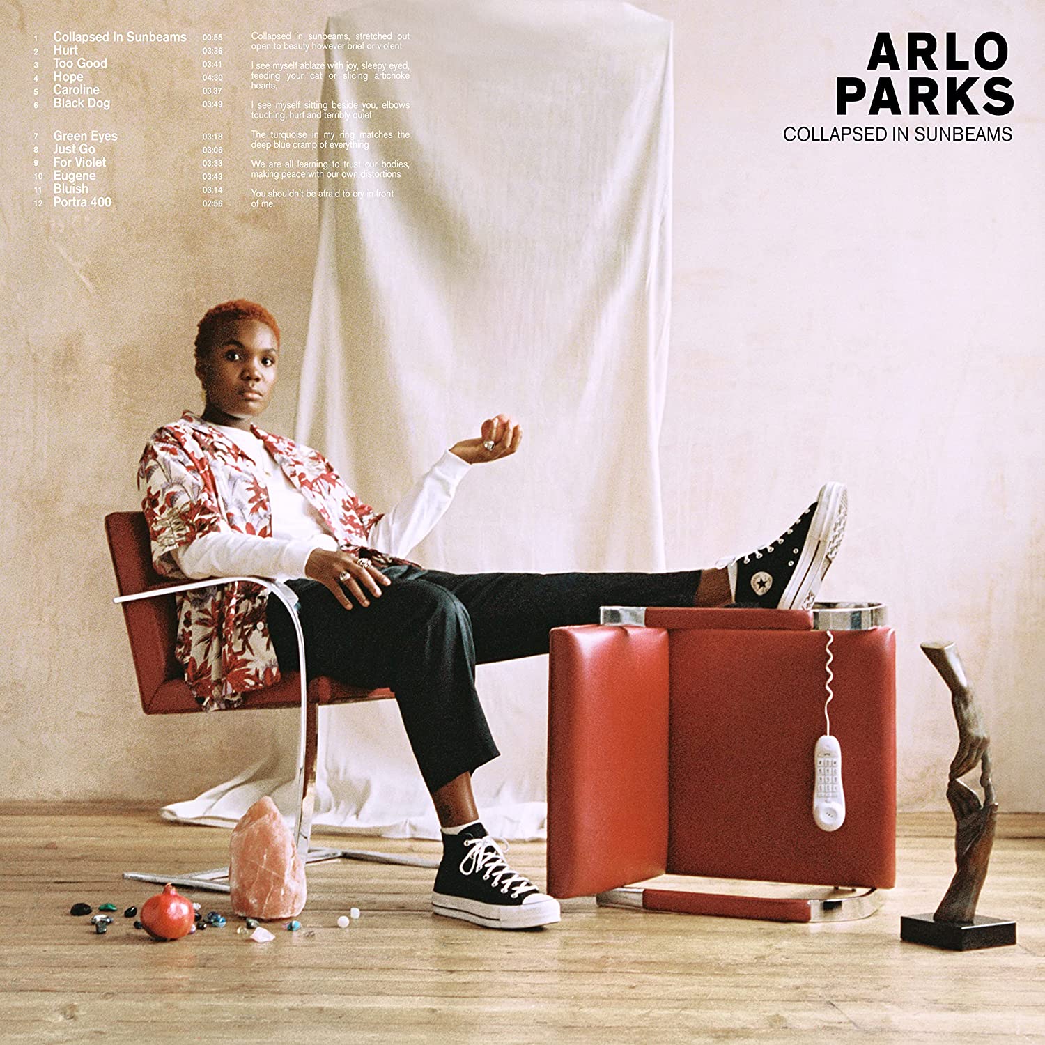 vinyl ARLO PARKS - COLLAPSED IN SUNBEAMS (DEEP RED VINYL)