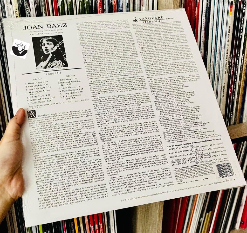 vinyl JOAN BAEZ - Joan Baez