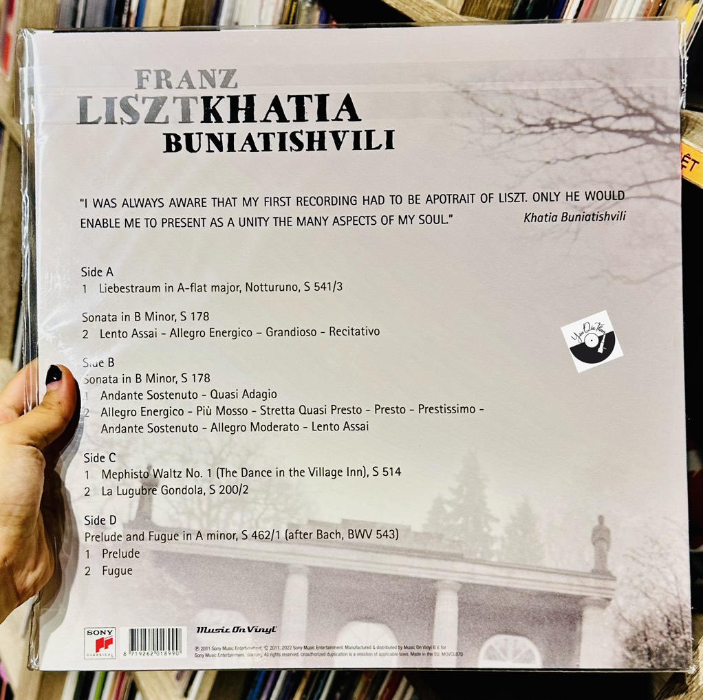vinyl Khatia Buniatishvili  - Franz Liszt ( 180g , 2LP )